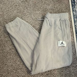Grey Jordan sweatpants